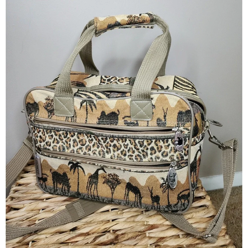 Vintage Pioneer Express Tapestry Travel Bag 13